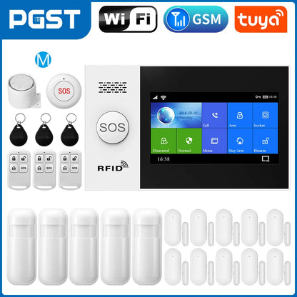 Home WIFI GSM Home Security Sensor  Support Alexa