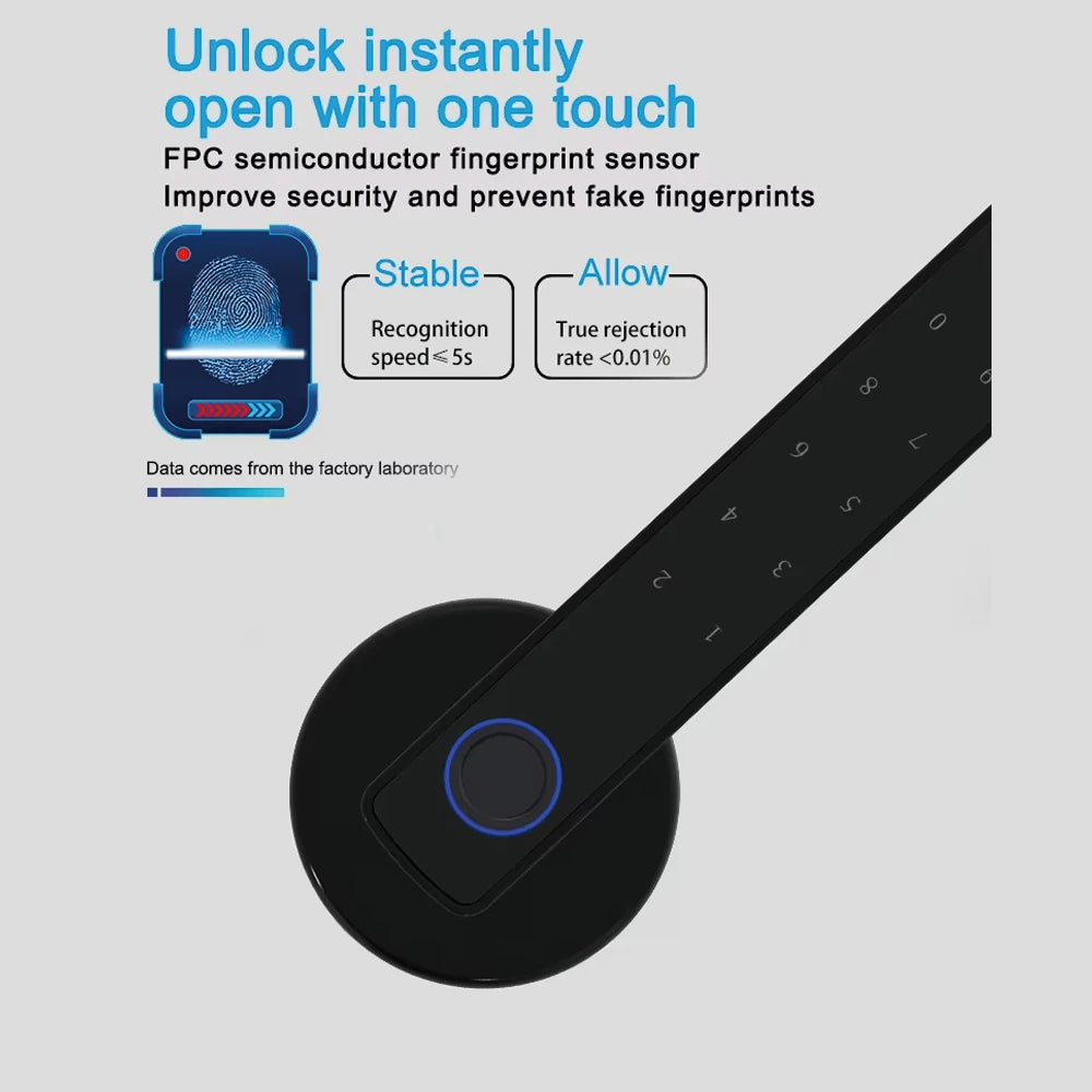 Smart Door Lock Electronic Lock Fingerprint