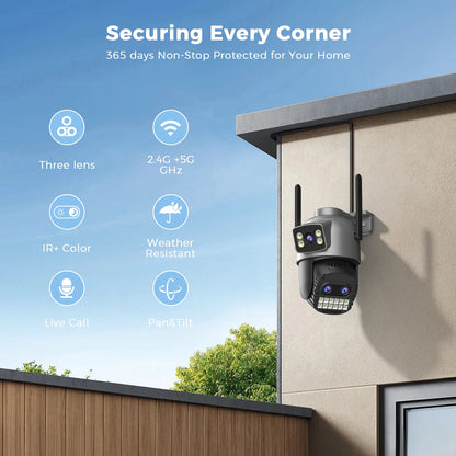 6K  Camera Security Protection Outdoor