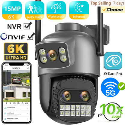 6K  Camera Security Protection Outdoor