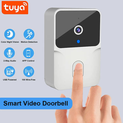 Tuya WiFi Video Doorbell Wireless