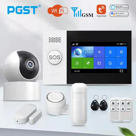 Home WIFI GSM Home Security Sensor  Support Alexa